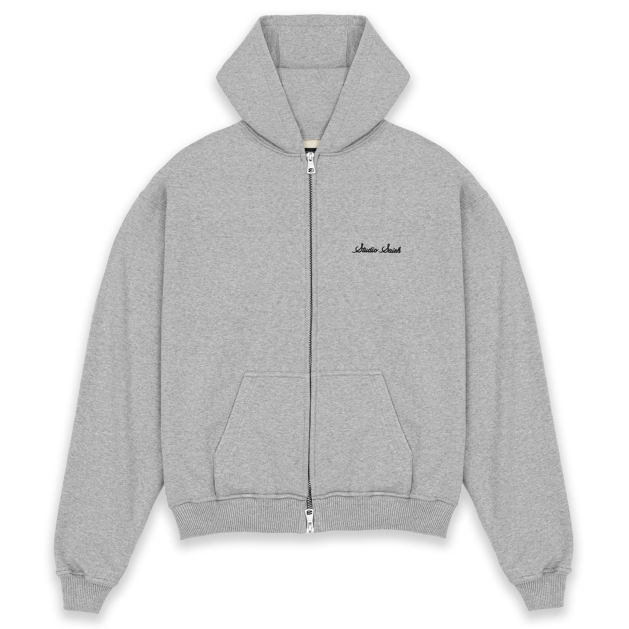 Script Zip Hoodie